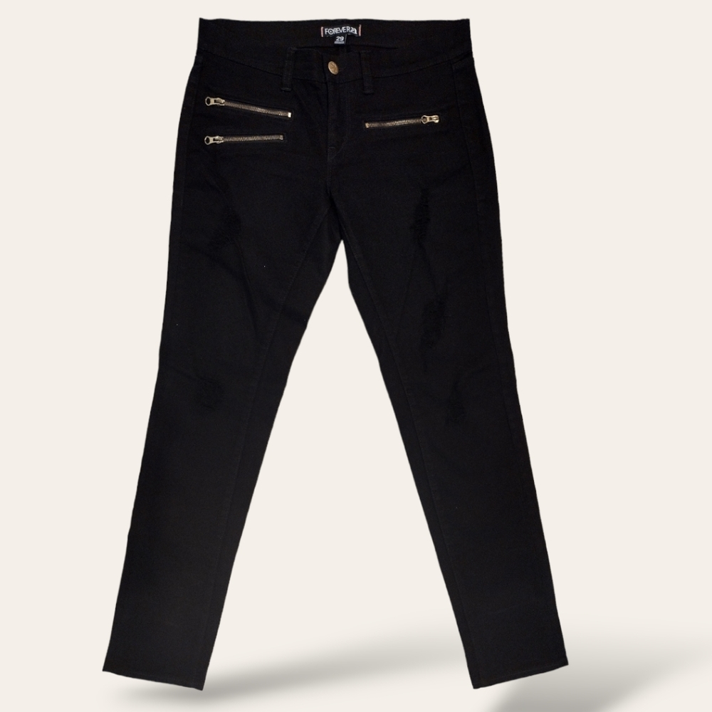 NWOT Womens Forever 21 Slim Jeans Rocker Style Jeans
